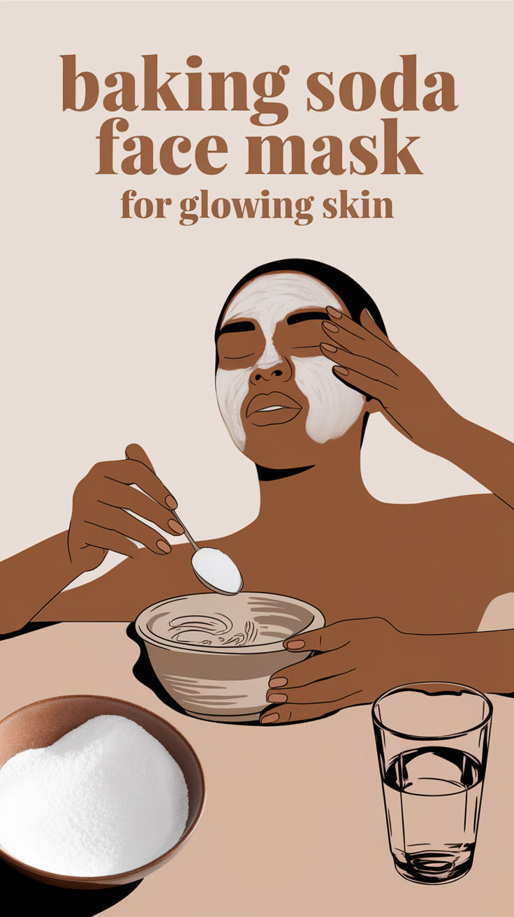 Baking Soda Face Mask for Glowing Skin