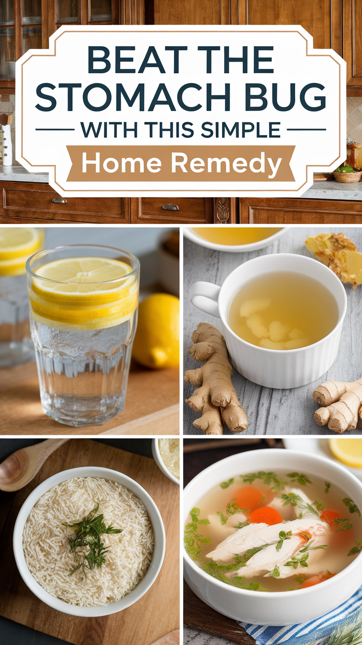 Beat the Stomach Bug With This Simple Home Remedy