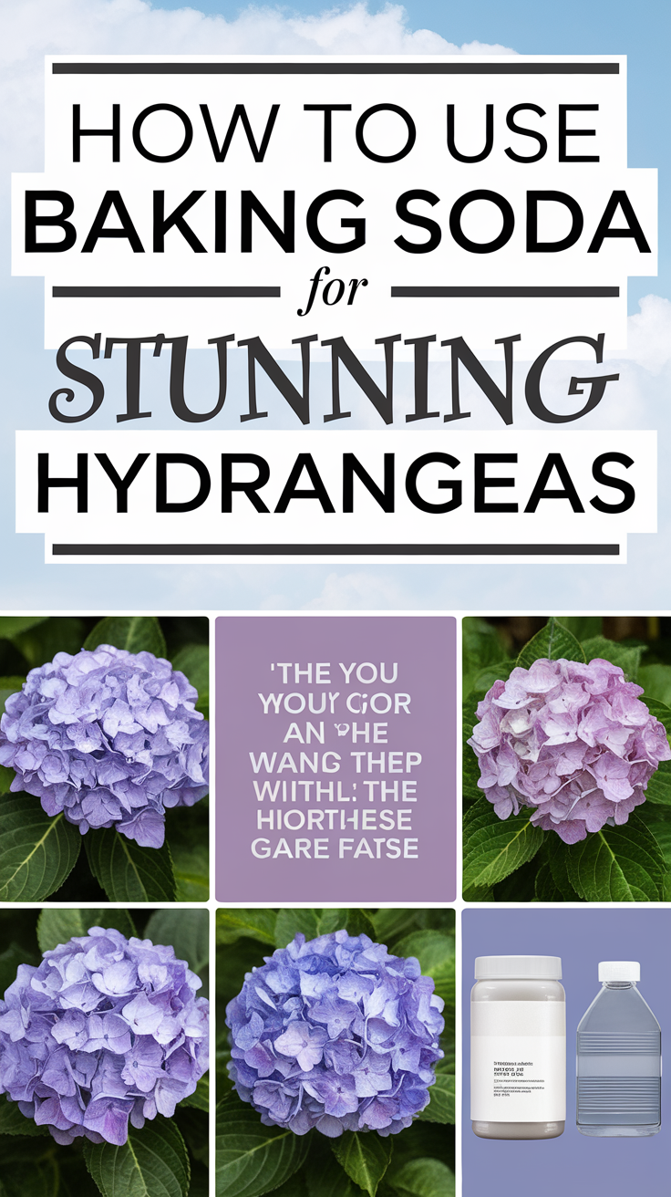 How to Use Baking Soda for Stunning Hydrangeas