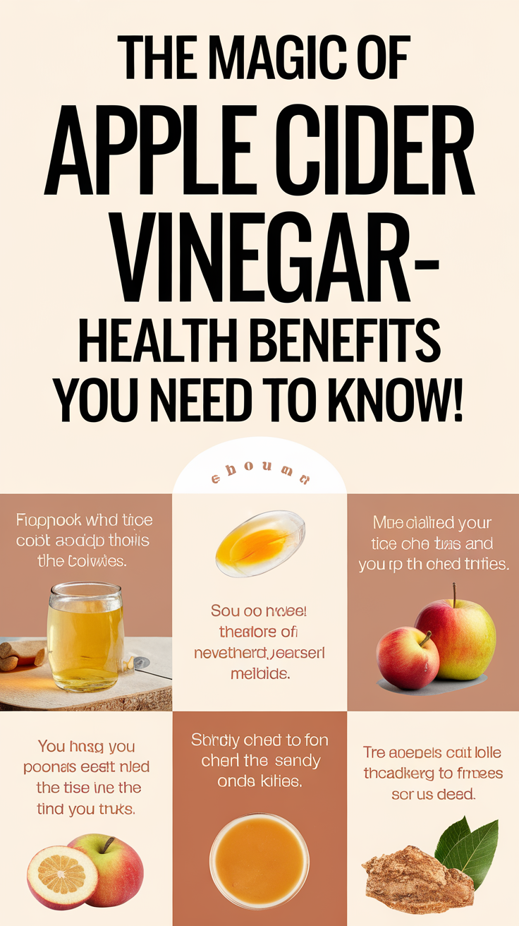 The Magic of Apple Cider Vinegar- Health Benefits You Need to Know!