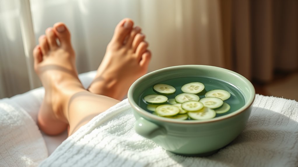 Swollen Feet. This Natural Remedy Works Faster Than Ice!