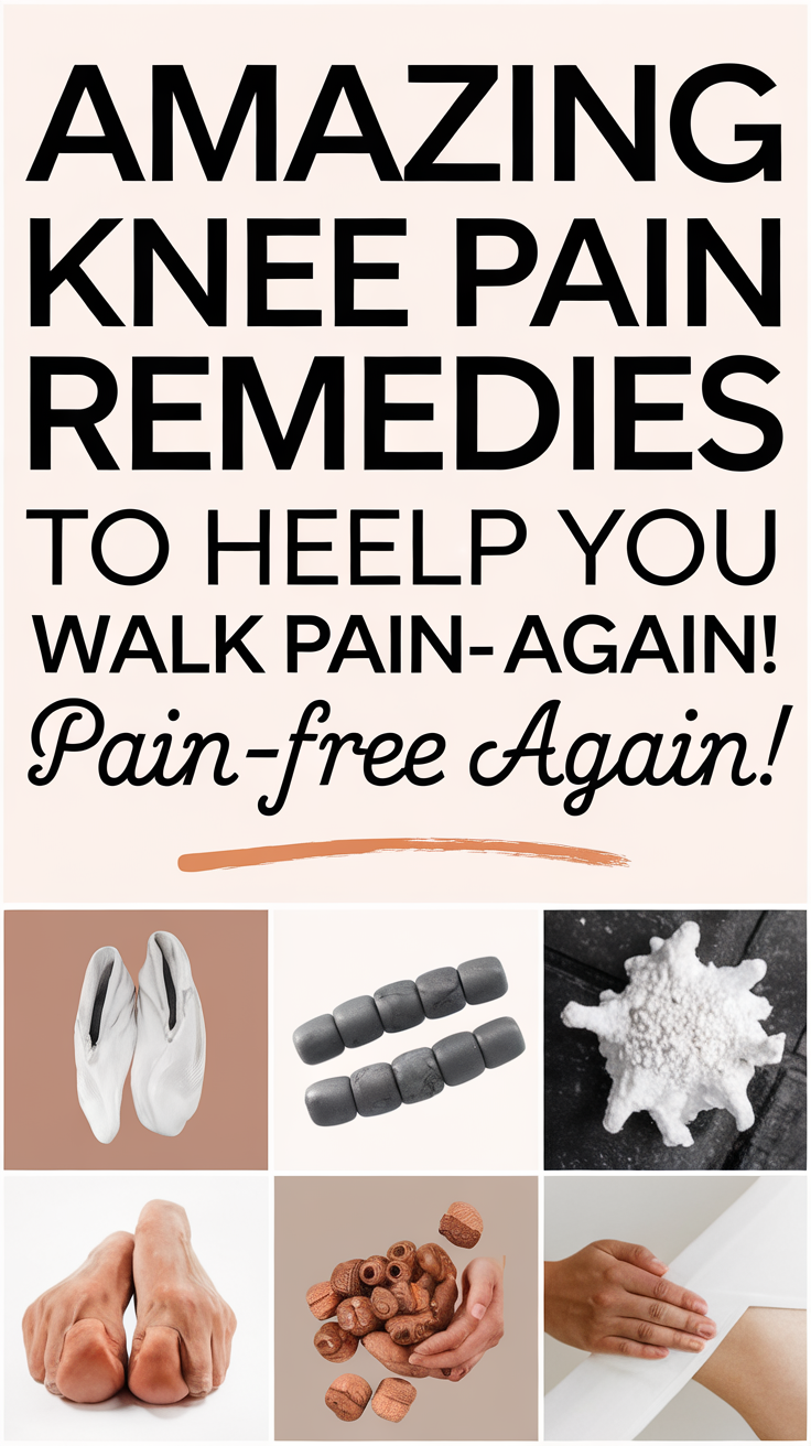 Amazing Knee Pain Remedies to Help You Walk Pain-Free Again!