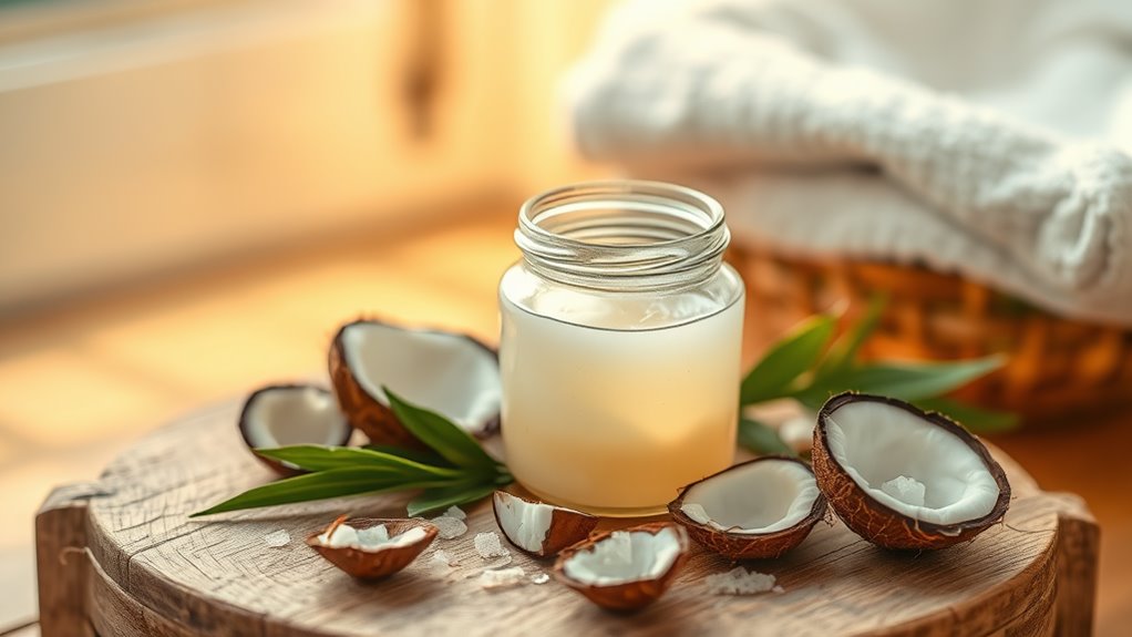 Try This Soothing Coconut Oil Hack for Dry Skin Days