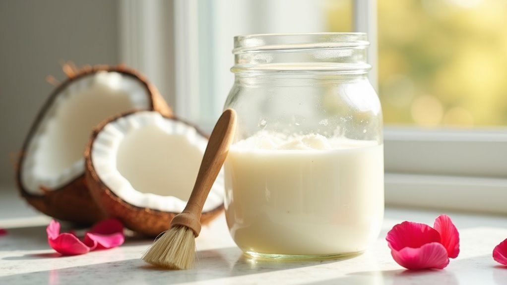 Coconut Oil Hair Mask for Shiny, Frizz-Free Hair