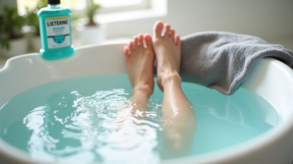 I Tried a Listerine Foot Soak for 5 Days-Here’s What Happened