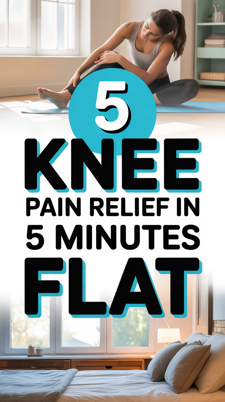 Knee Pain Relief In 5 Minutes Flat